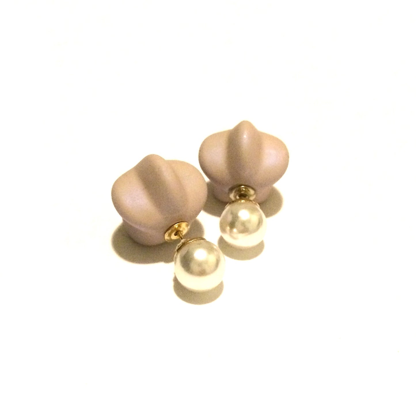 perle-rosa-dobbel-øredobber-ørepynt