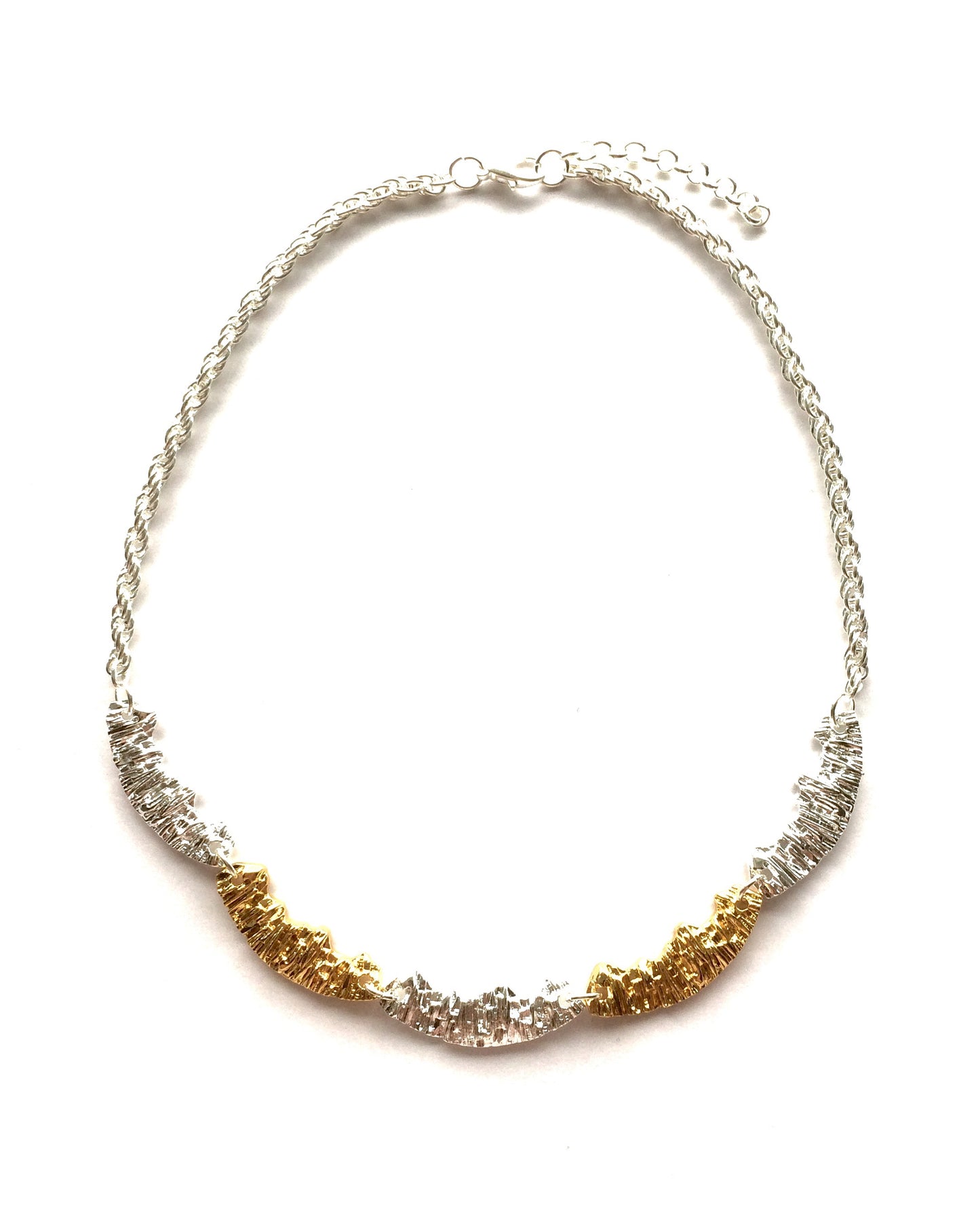 gull-sølv-smykke-halskjede