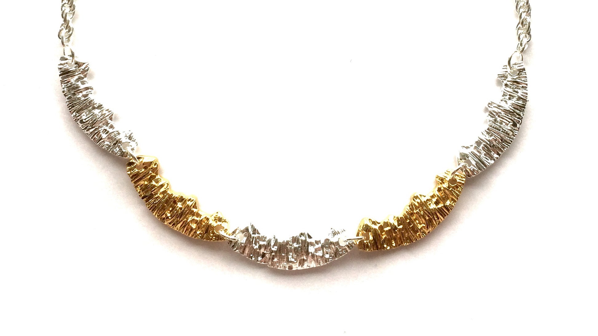 gull-sølv-smykke-halskjede