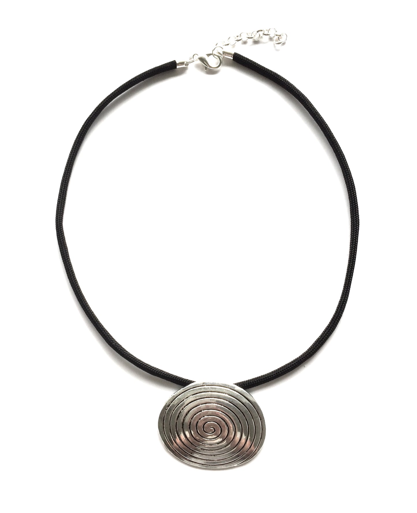 sølv-spiral-anheng-fallskjermsnor-smykke