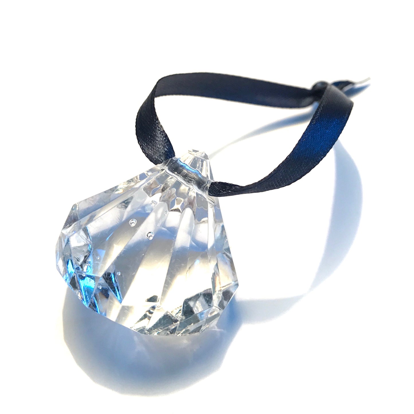 diamant-blank-blå-juletrepynt