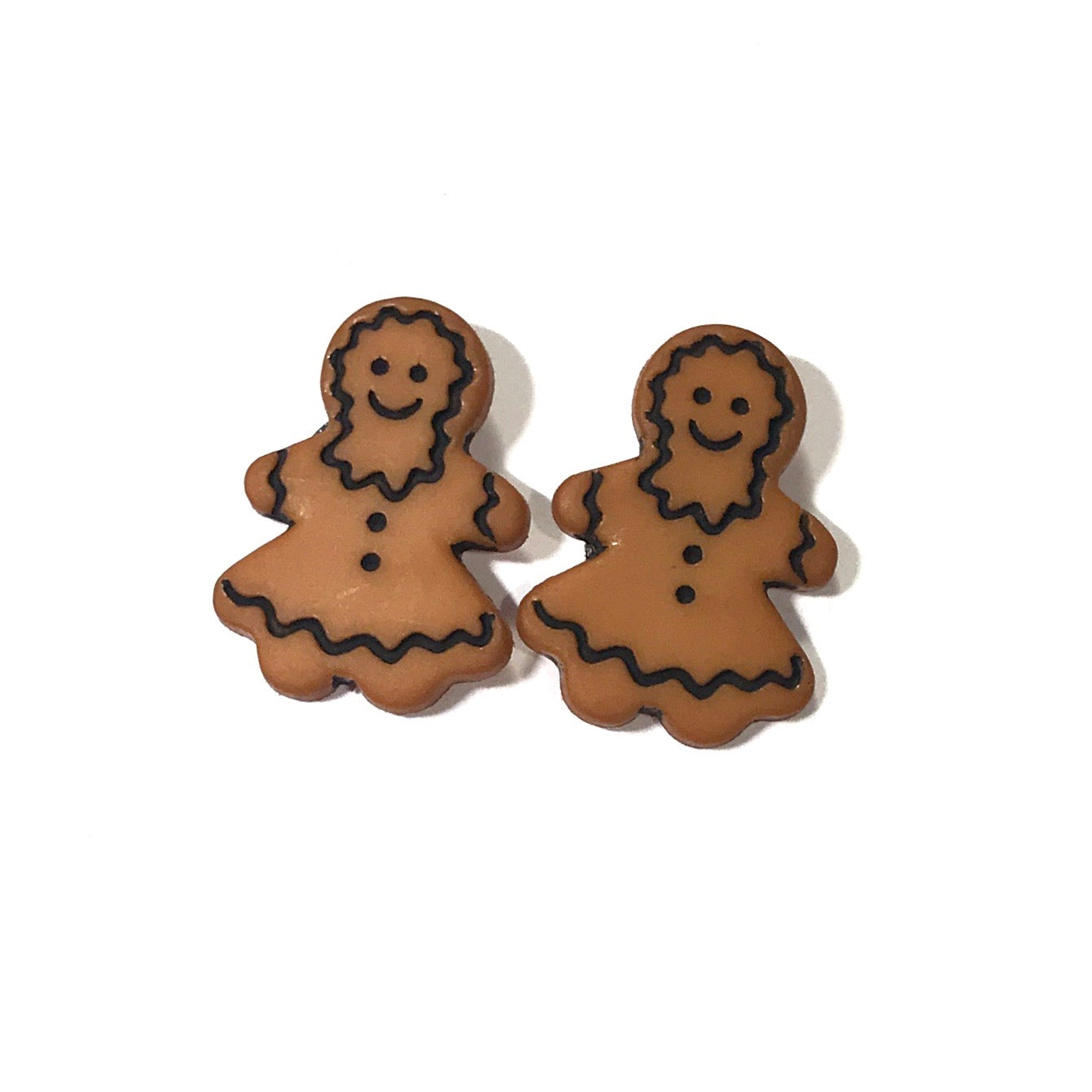 pepperkake-dame-jul-øredobber-ørepynt