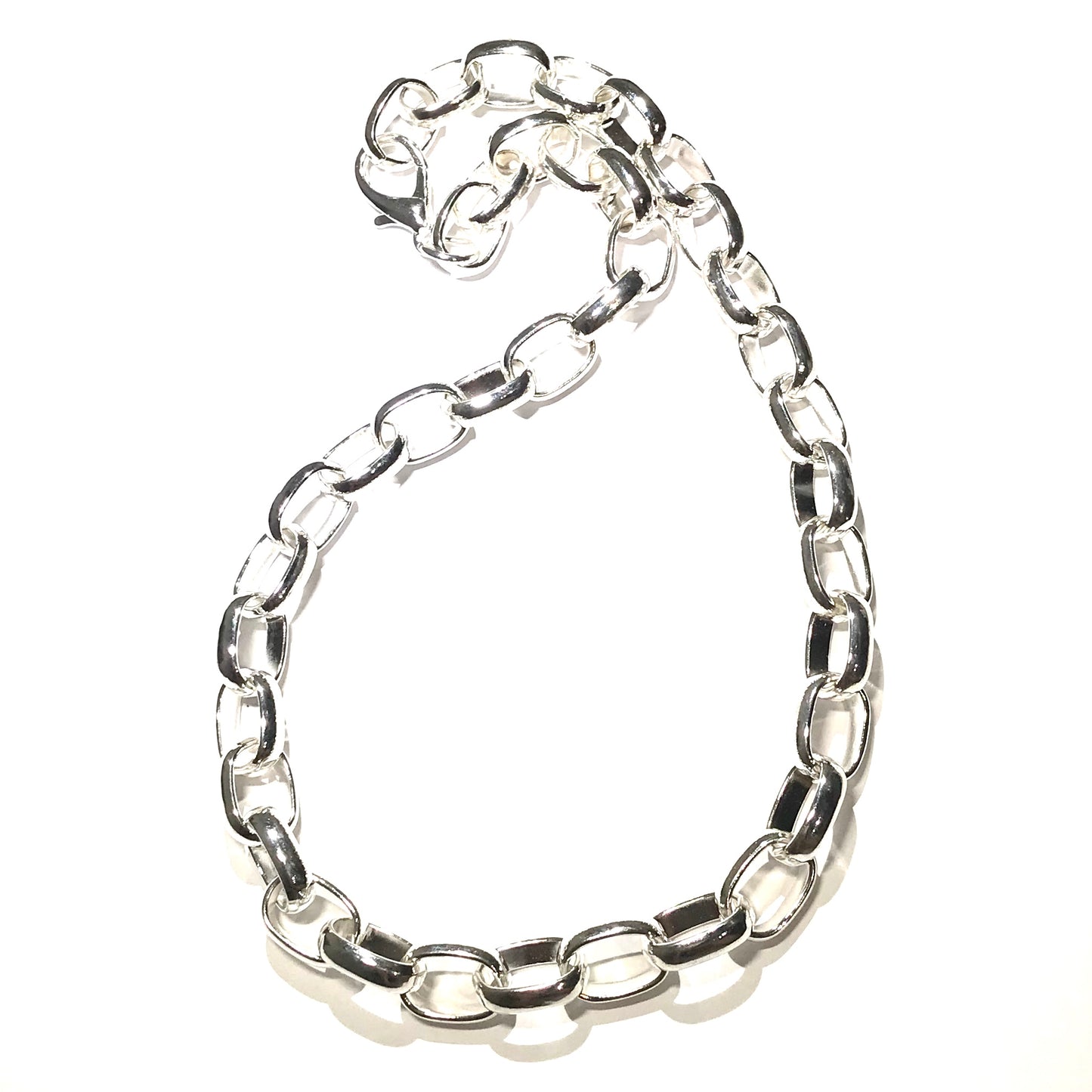 sølv-lenke-kjetting-smykke-halskjede