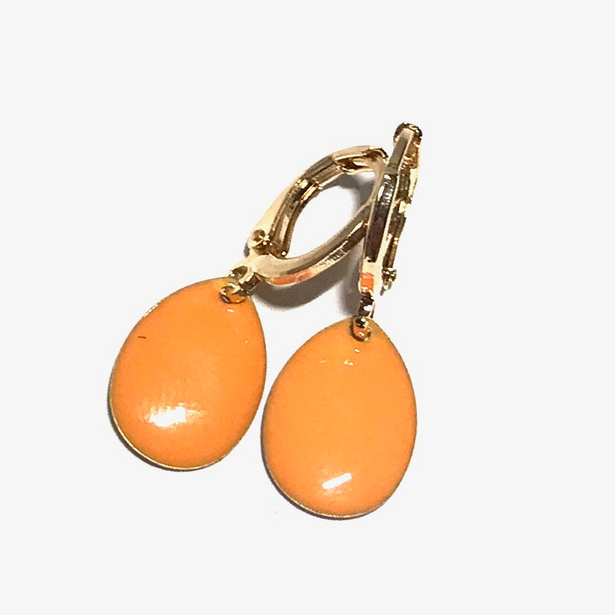 orange-gull-øreringer-ørepynt
