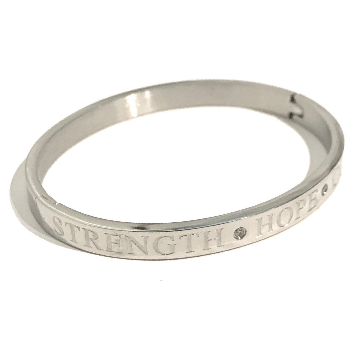 sølv-stål-armbånd