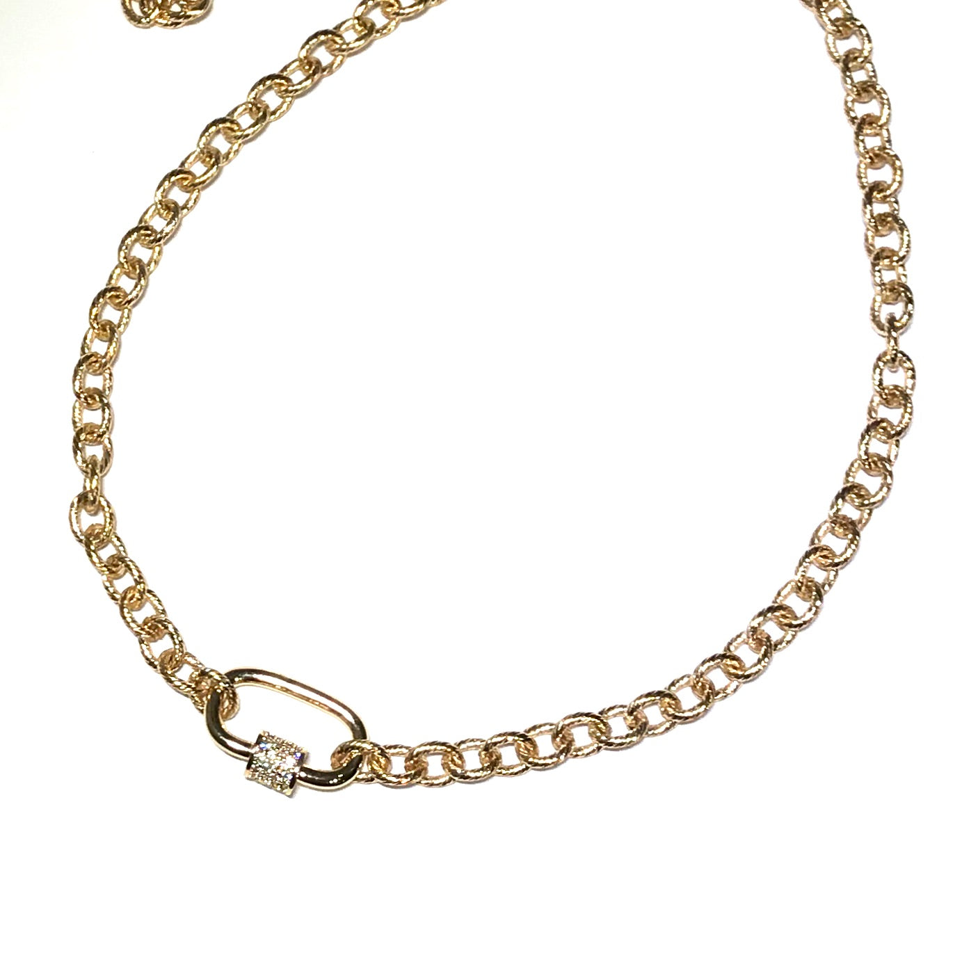 gull-glitter-smykke-halskjede