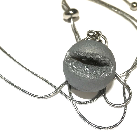 grå-agat-sølv-stål-smykke-halskjede