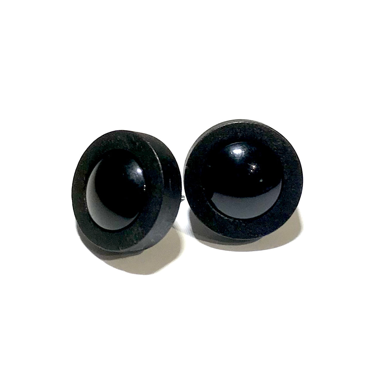 sort-tre-store-øredobber-ørepynt