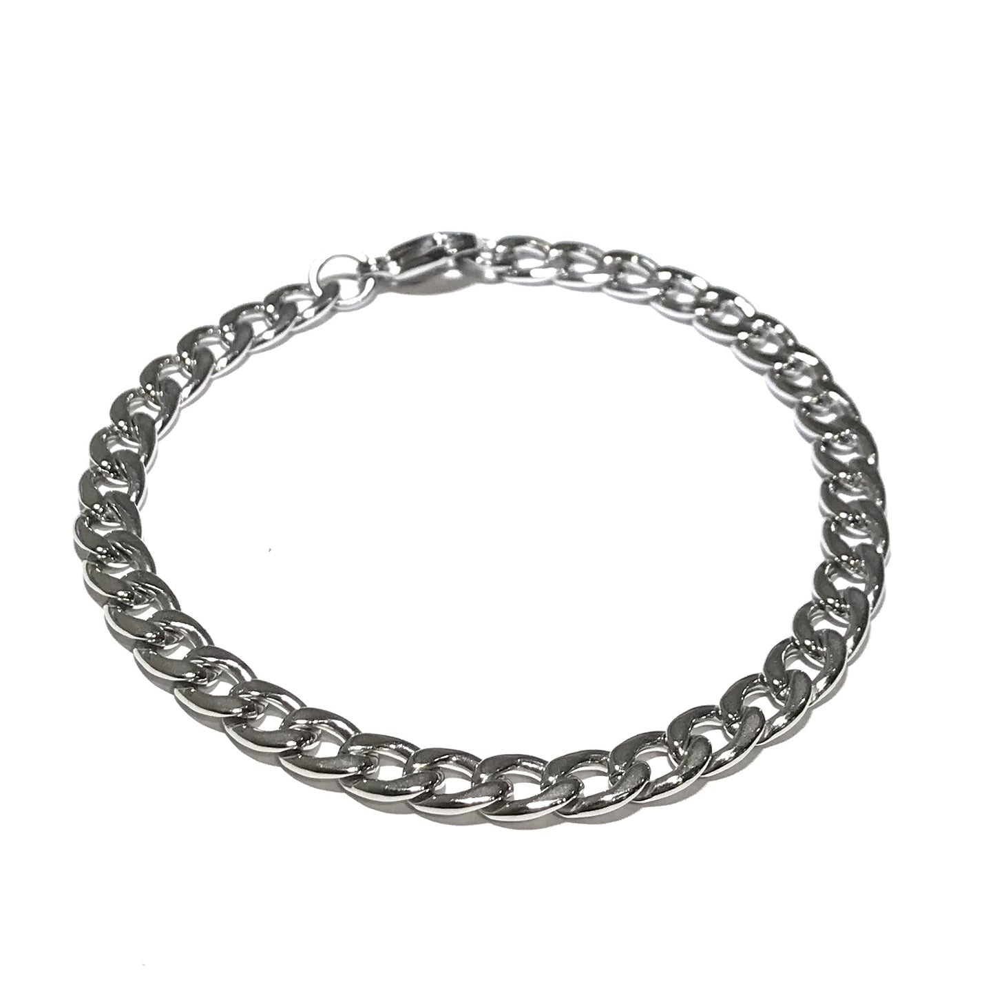 lenke-kjetting-stål-sølv-armbånd-herre