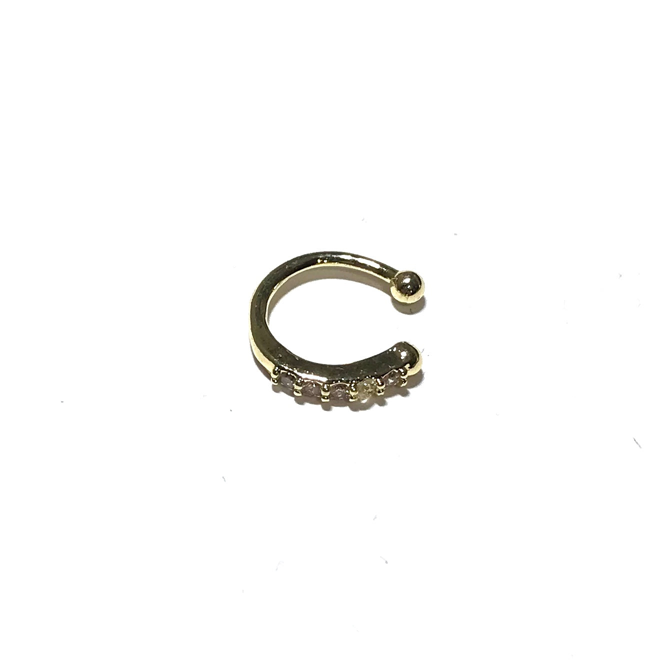 glitter-gull-earcuff-øredobber-ørepynt