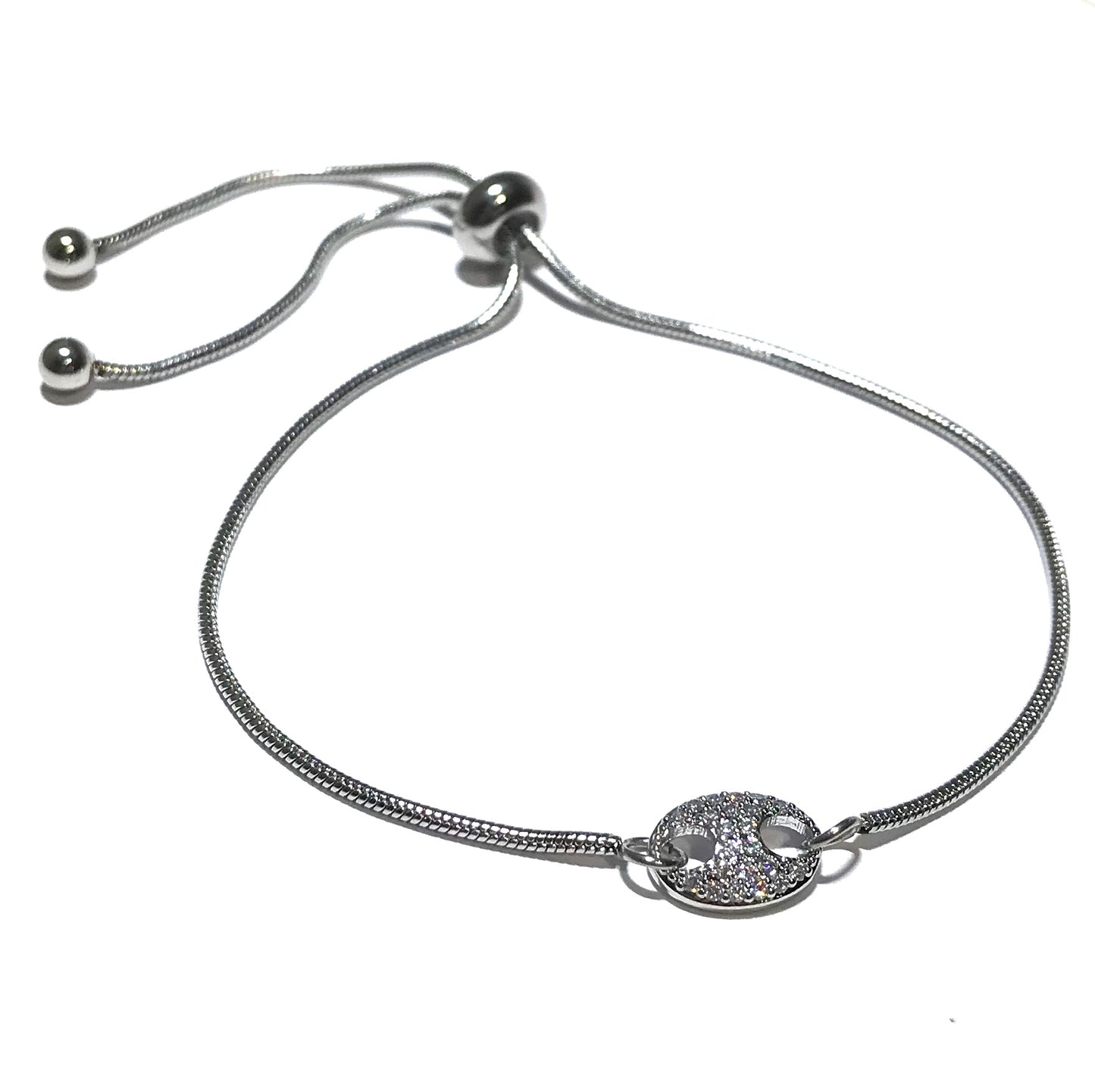 sølv-stål-glitter-armbånd