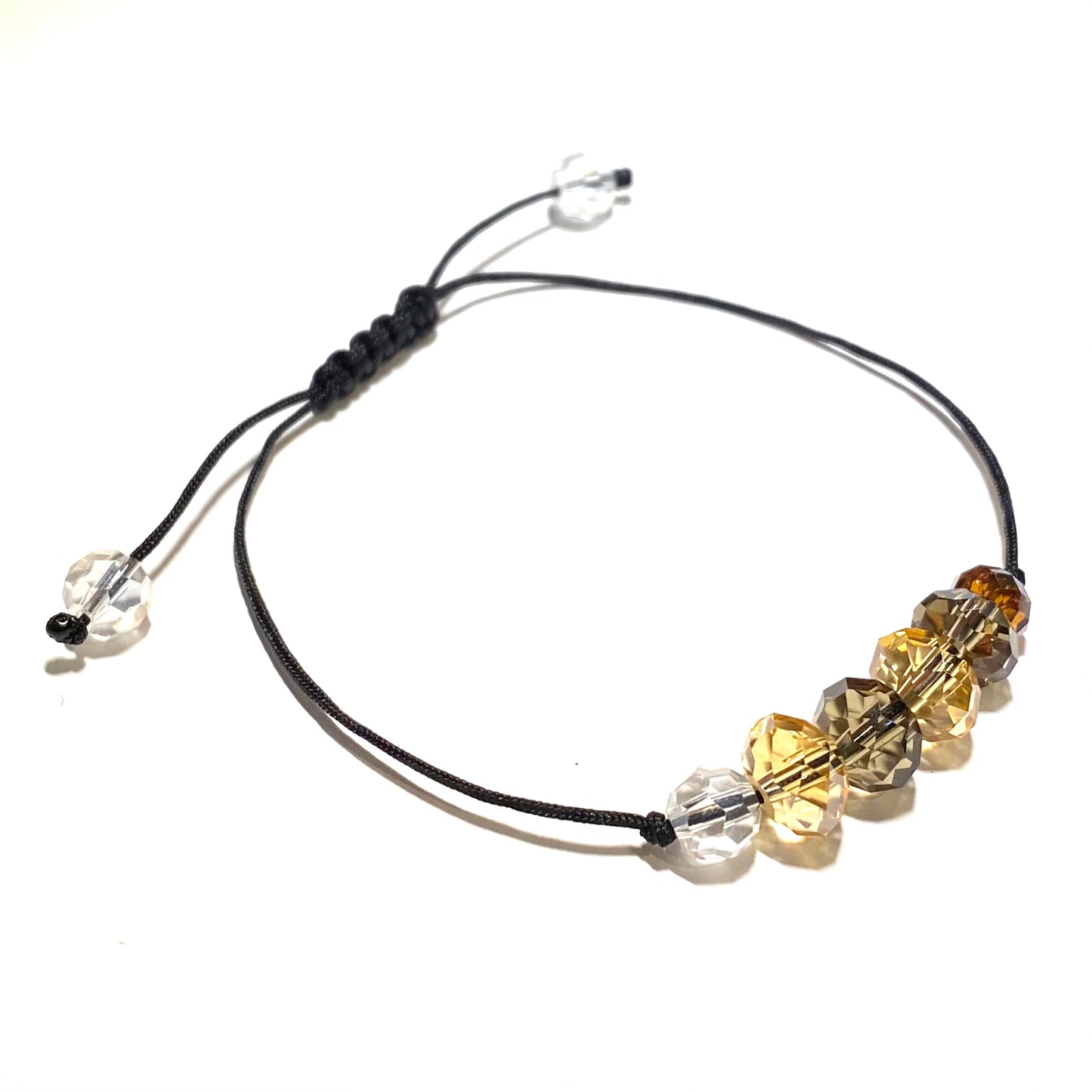 brun-champagne-swarovski-armbånd