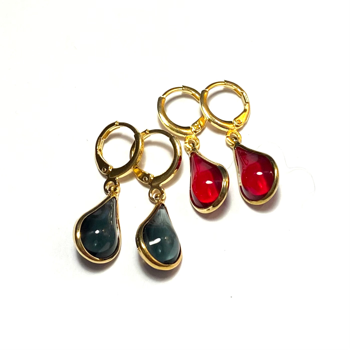 3749_o Øreringer med dråper