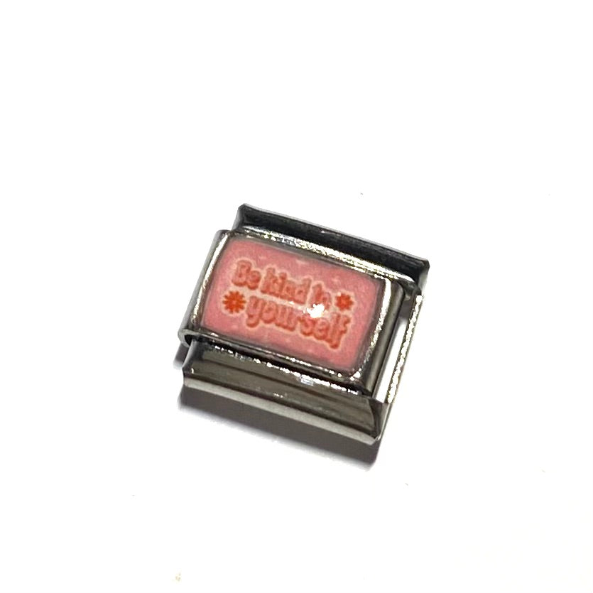 3920_cd Charm "Be kind to yourself"