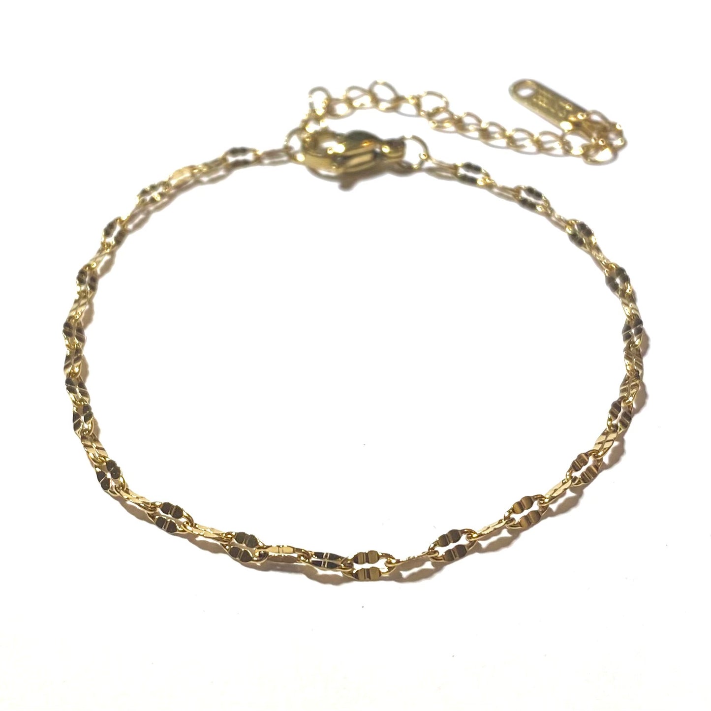 4024_a Armbånd tynn lenke