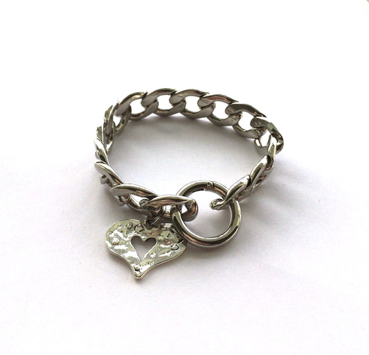 hjerte-kraftig-sølv-armbånd