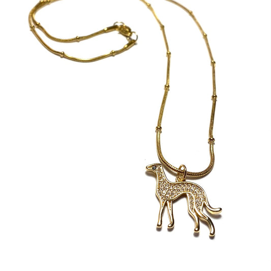 3786_s Smykke med hund