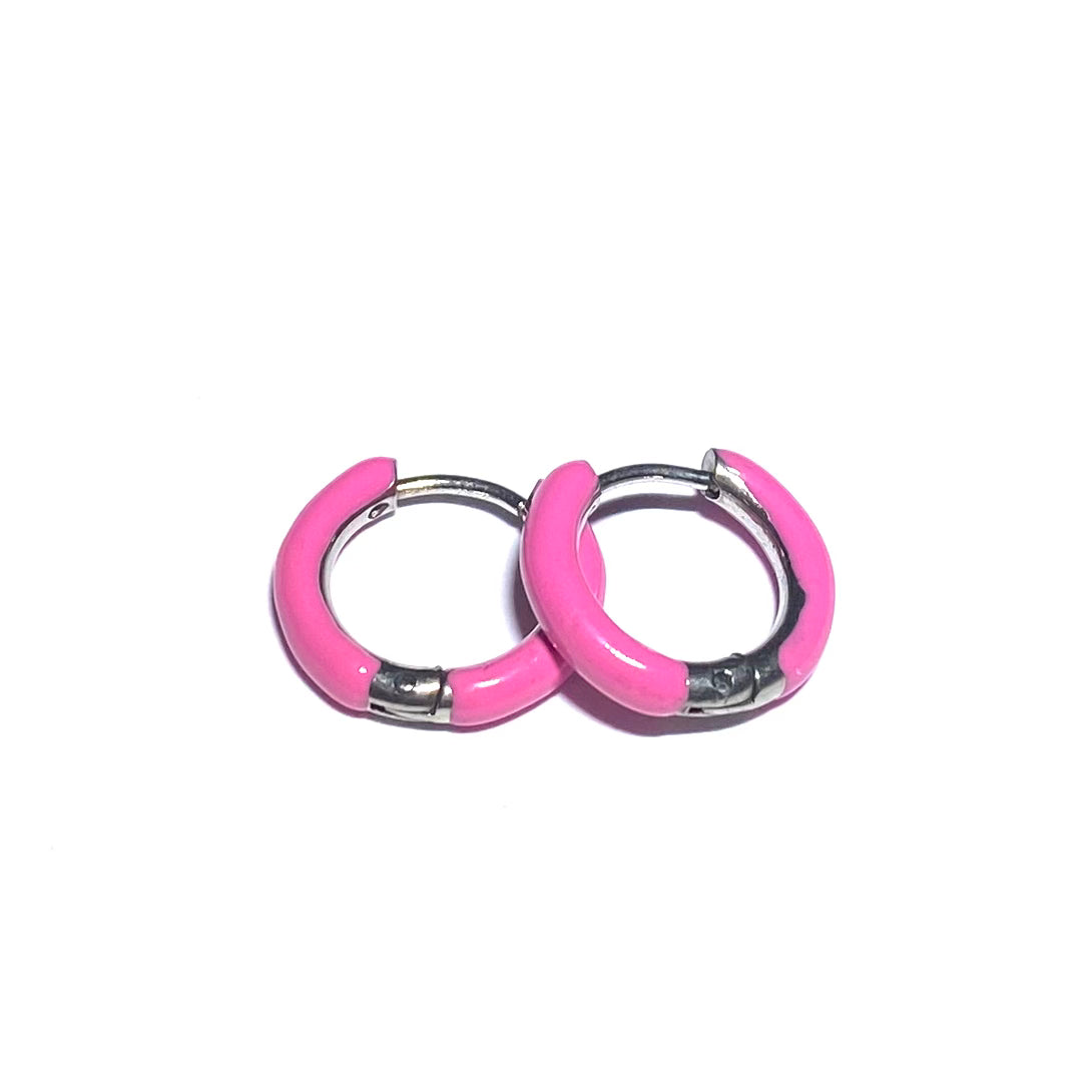 Lydia øreringer rosa