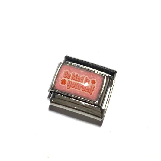 3920_cd Charm "Be kind to yourself"