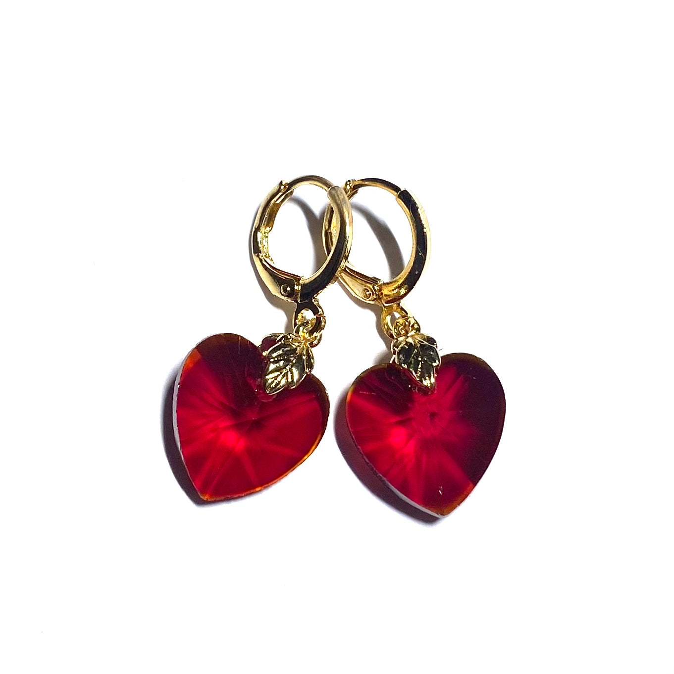 3978_o Ørepynt rødt hjerte